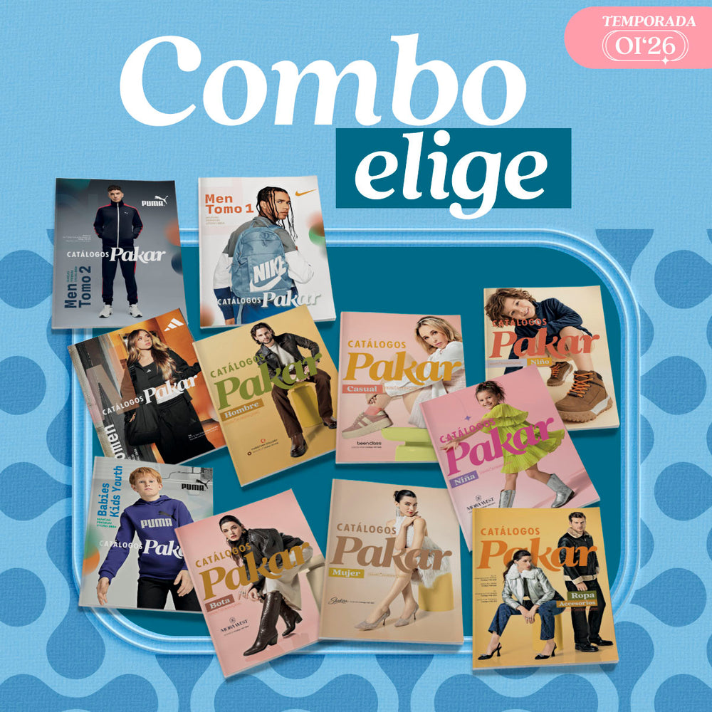 Catálogos Pakar - Combo elige 2026.
