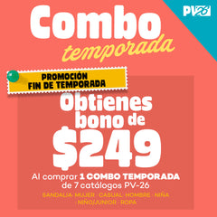Combo Temporada PV26- FIN DE TEMPORADA