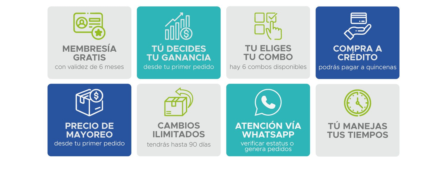 Beneficios | Catálogos Primavera- Verano 2026 